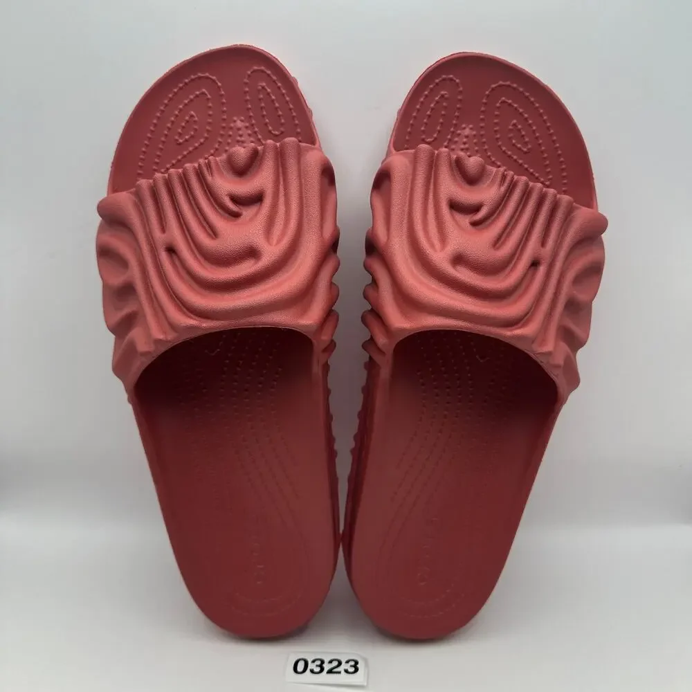 CROCS x Salehe Bembury Men's 12 Pollex Slide 208685-6ZN Guppy Red